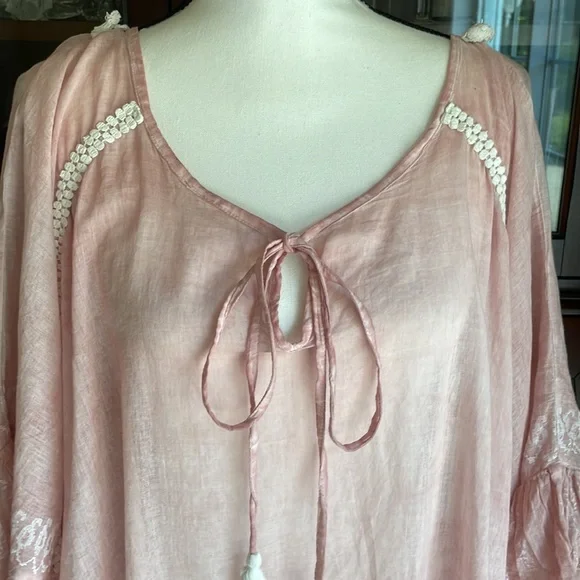 Shiraleah Blush Cover Up One Size - Picture 2 of 9